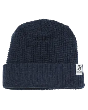 Anticorp Grid Lined Beanie - Navy