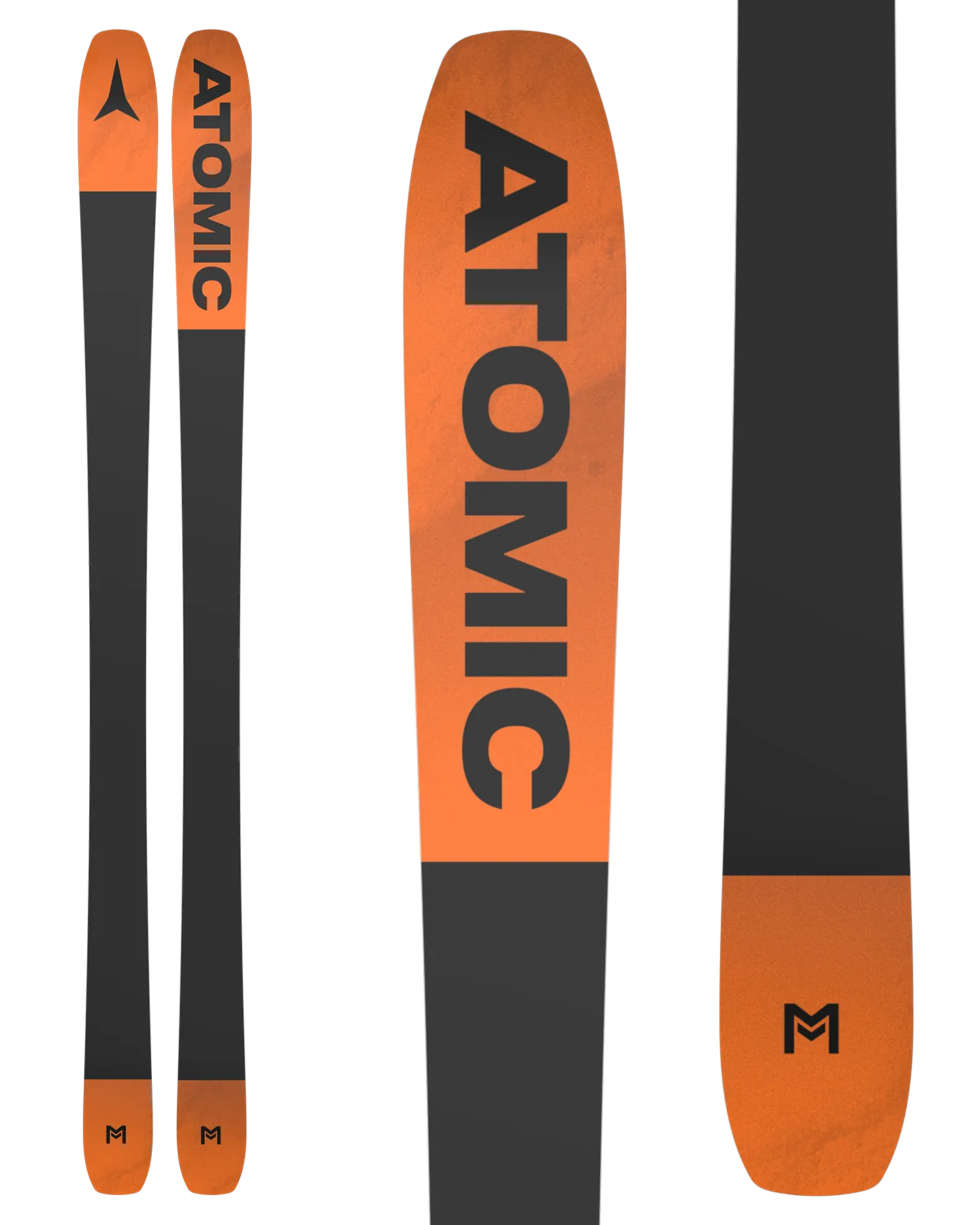 Atomic Maverick 95 Ti Snow Skis - Blue/Black - 2025