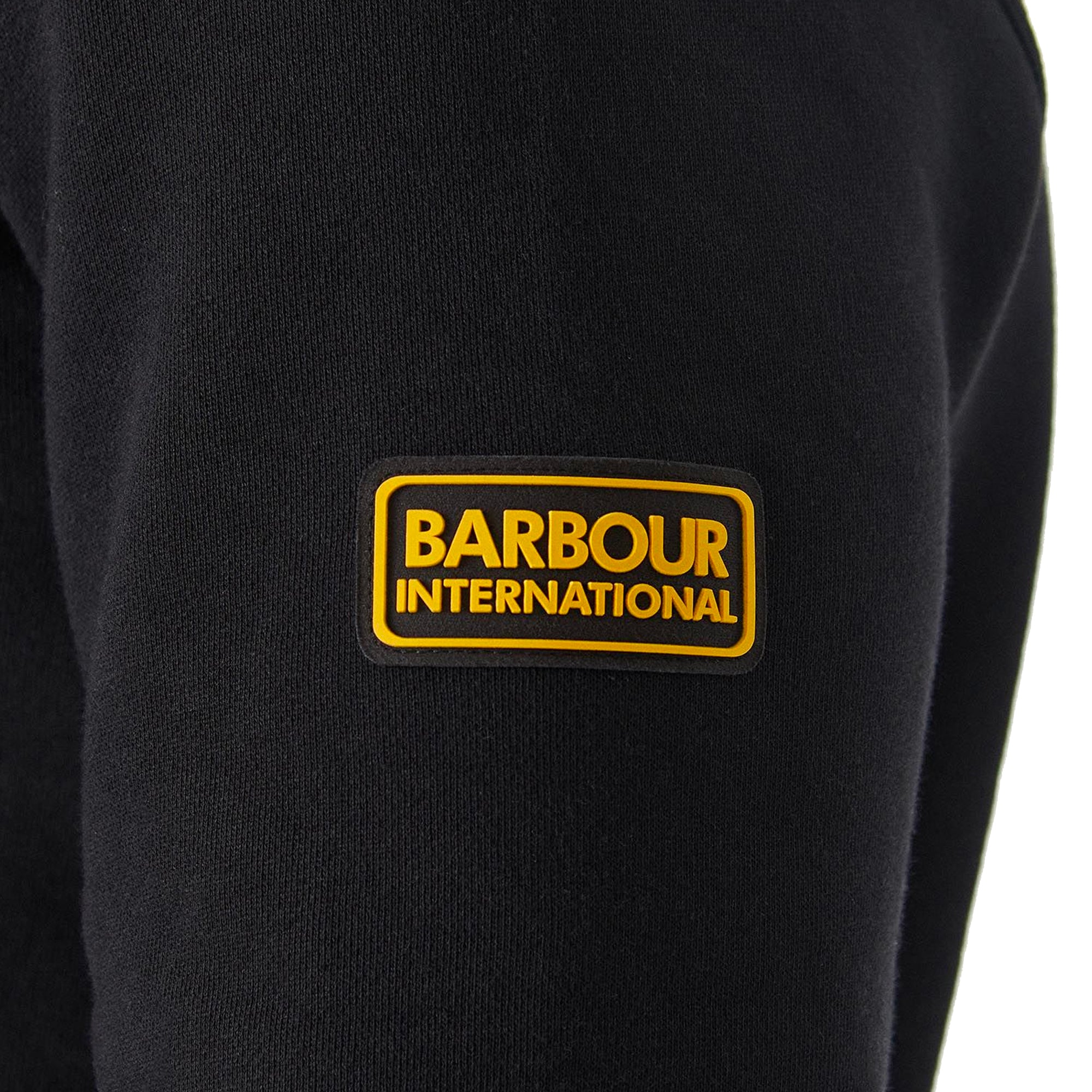 Barbour International Legacy Badge Hood - Black