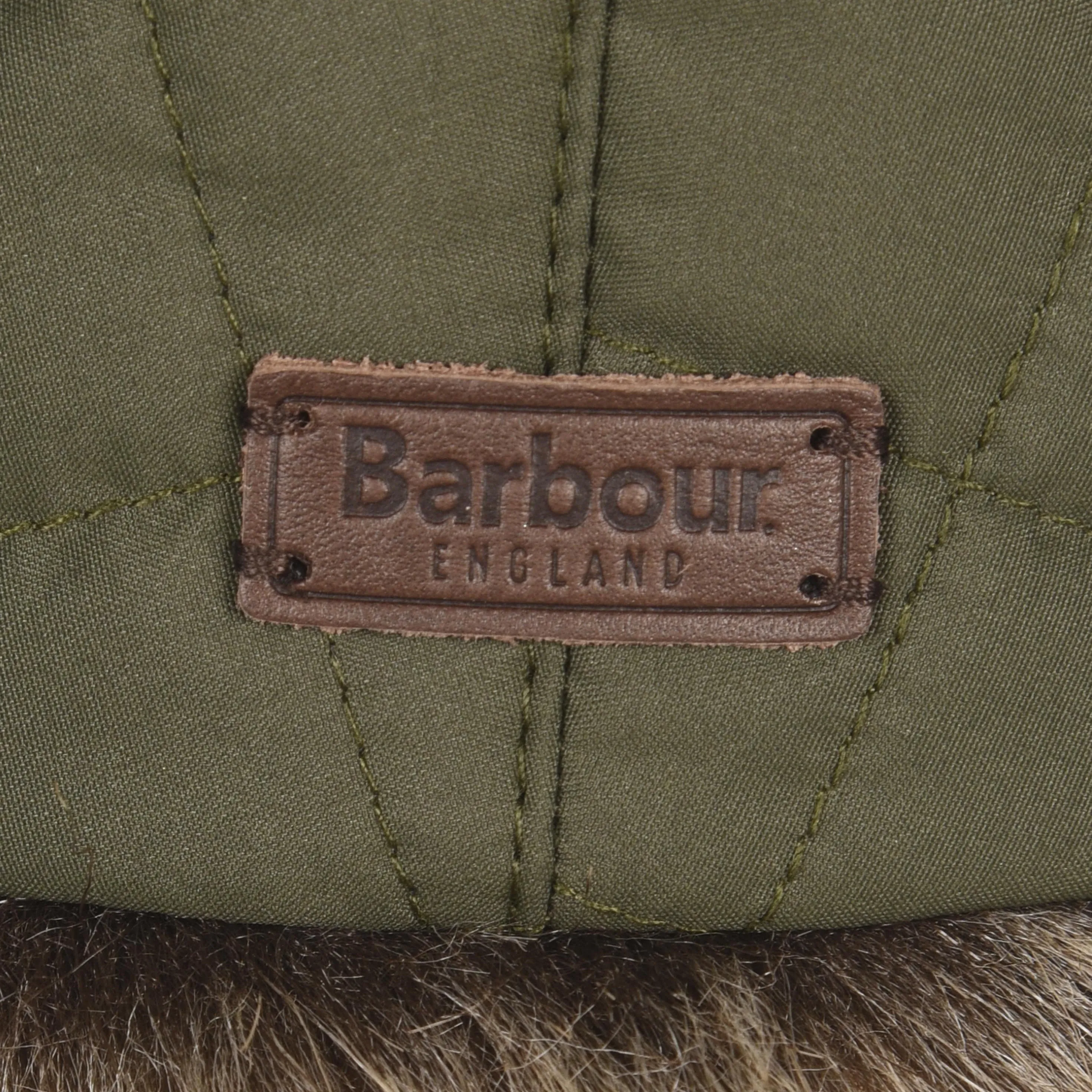 Barbour Men's Cleadon Trapper in Dark Olive