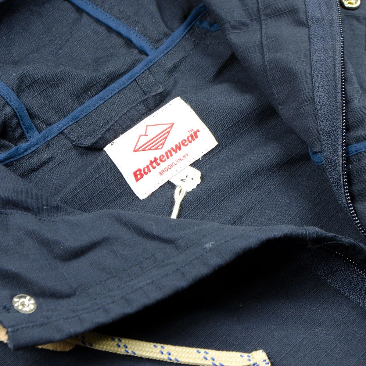 Battenwear - Light Shell Ripstop Parka - Dark Navy