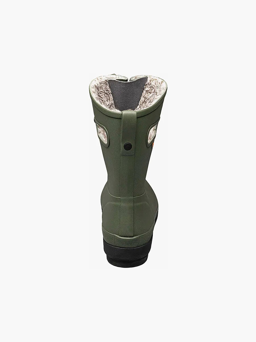 Bogs - Women's Amanda II Lace Green Rain Boots