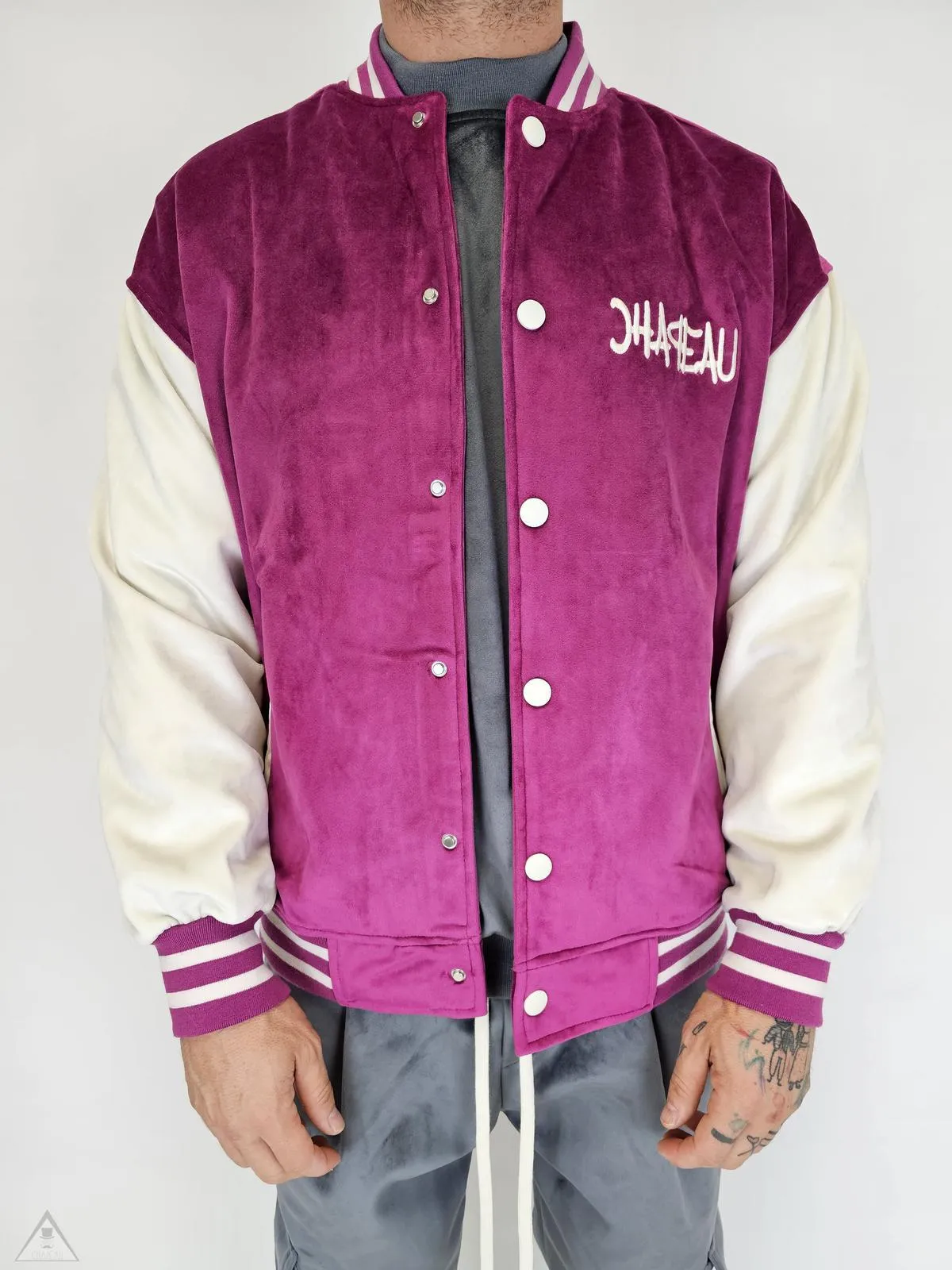 Bomber fuxia Teschio