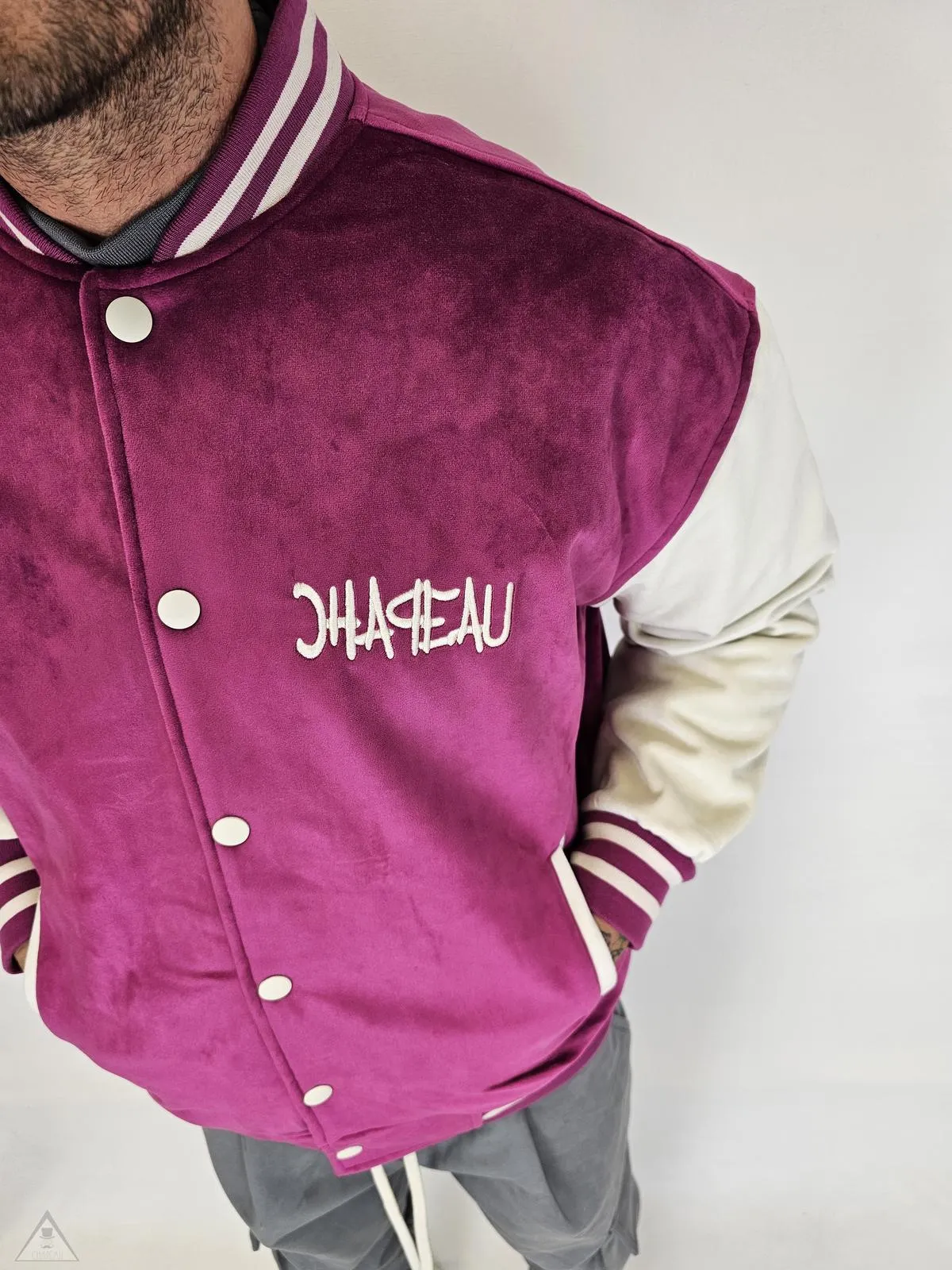 Bomber fuxia Teschio