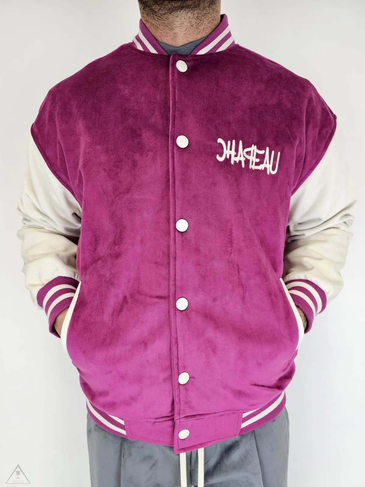 Bomber fuxia Teschio