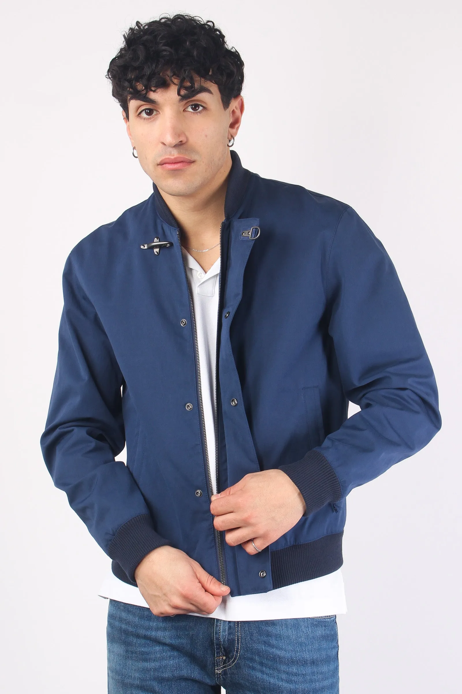 Bomber Vintage Indaco