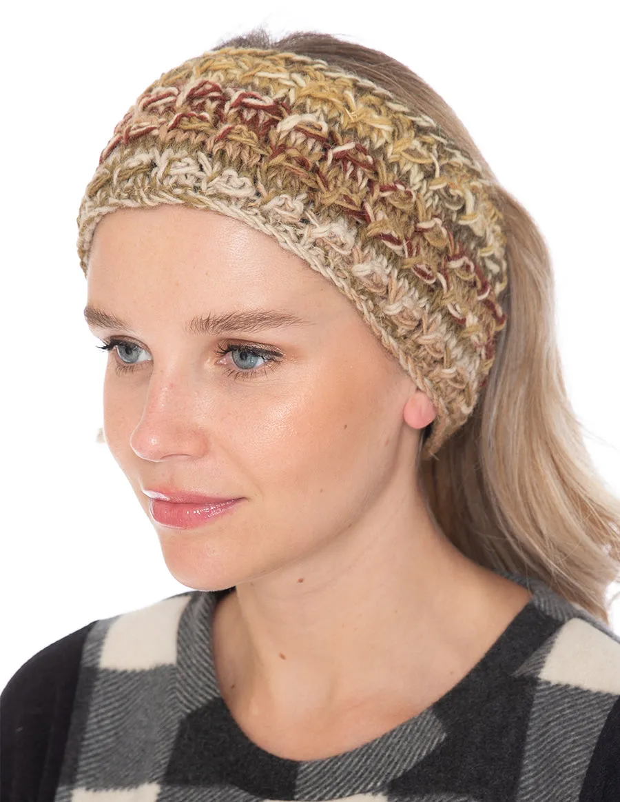 Cable Knit Woolen Headband