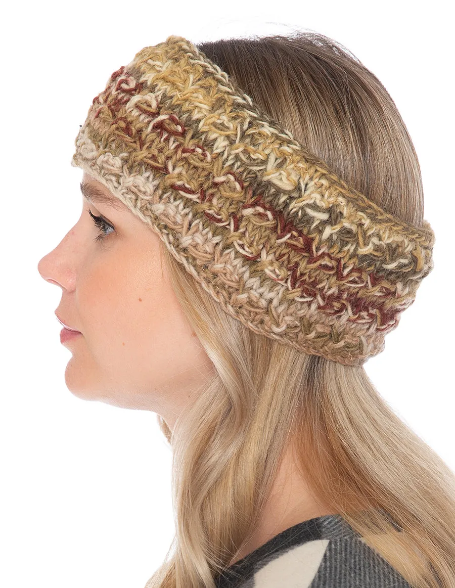 Cable Knit Woolen Headband