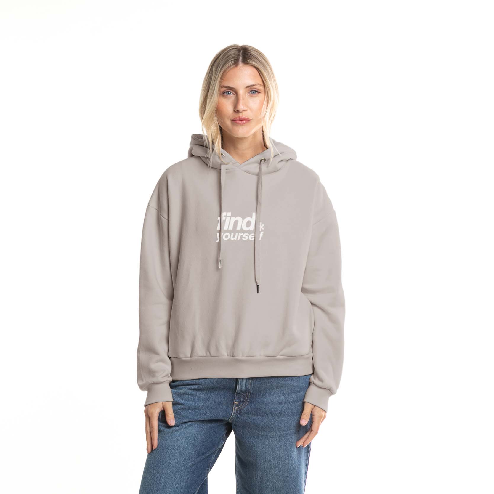 Canguro Rusty Find Yourself Relaxed Hood Ld Grey Cloud