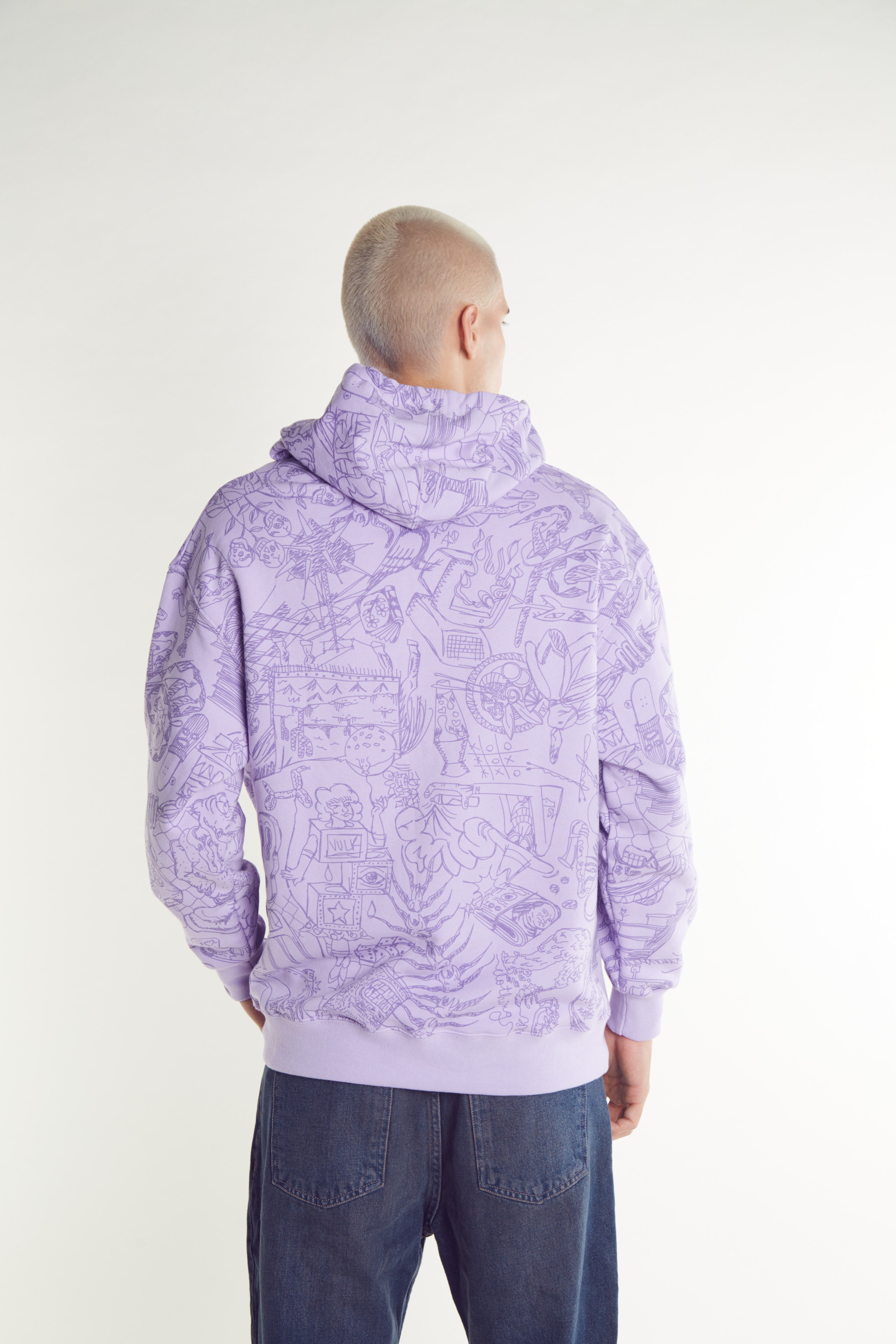 Canguro Vulk Demency Hood Lilac