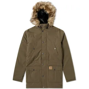 Carhartt WIP Trapper ParkaCypress & Black