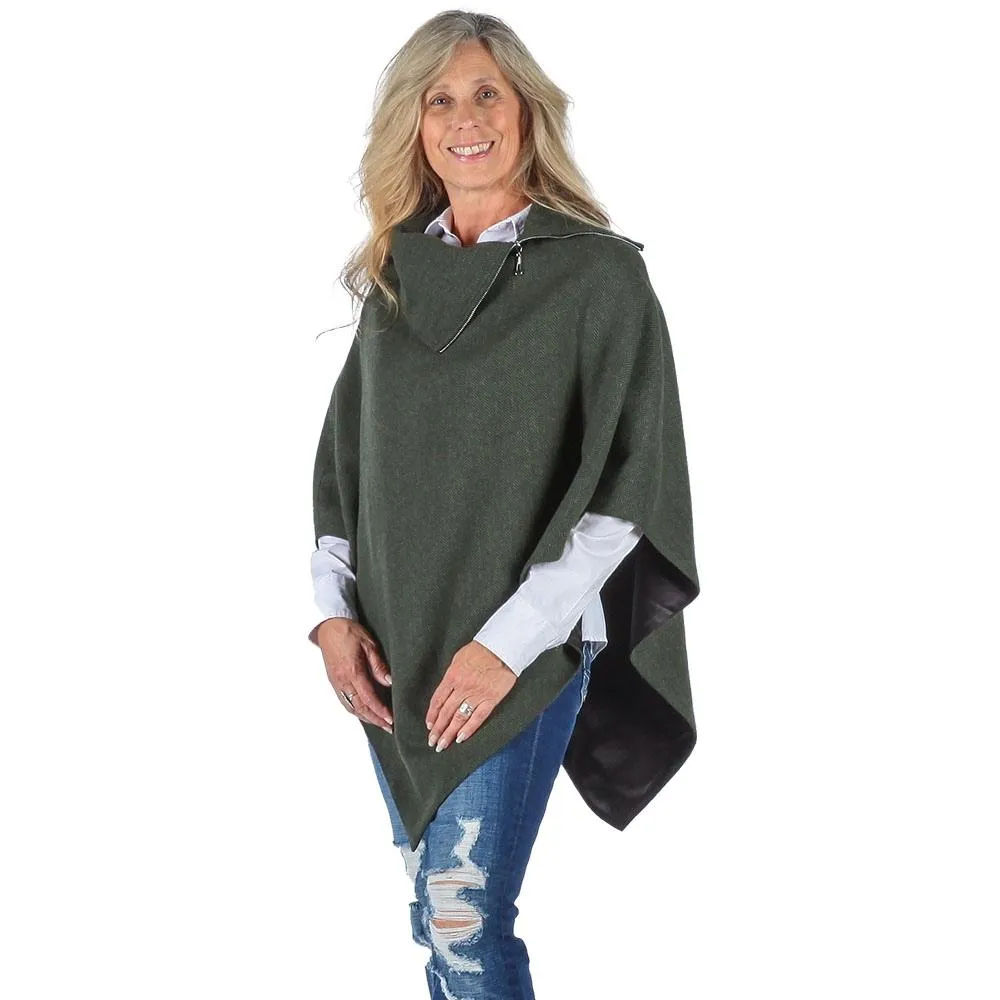 Celtic Ranchwear Women's Lined Poncho Cape