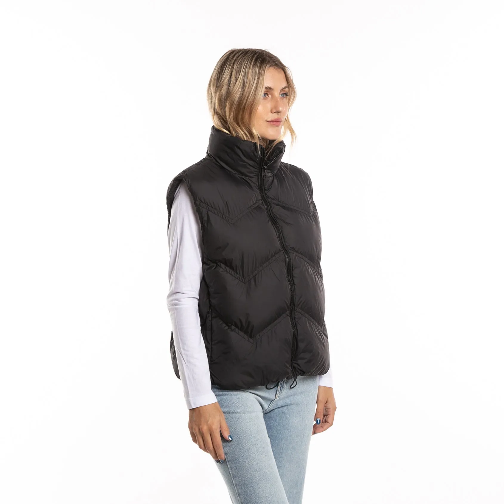 Chaleco Rusty Higher Puffer Vest Ld