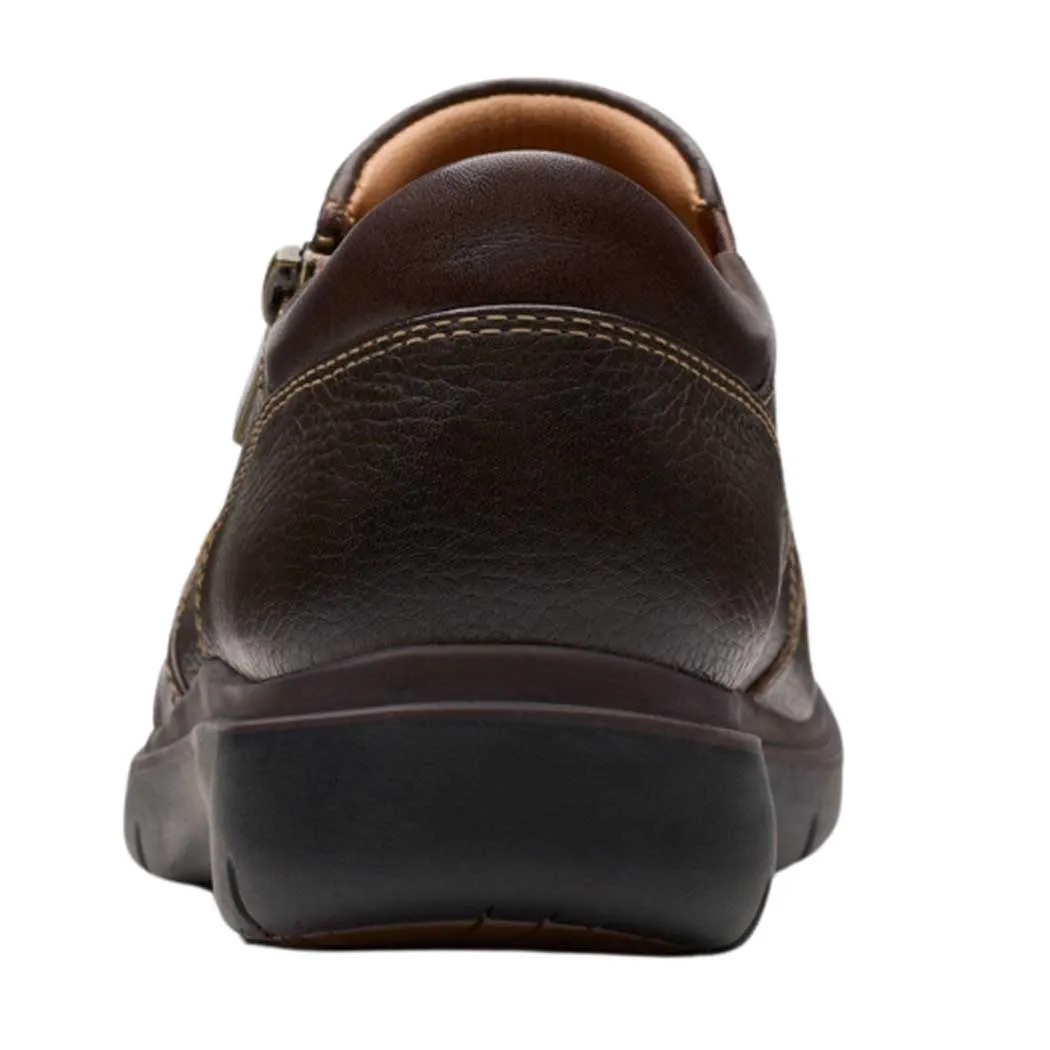 Clarks Certina Pure Slip-On Dark Brown (Women's)