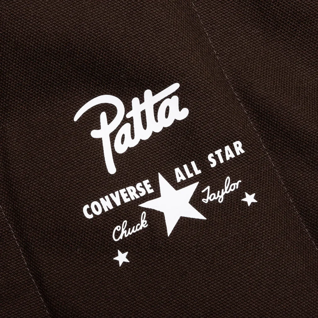 Converse x Patta Four-Leaf Clover Utility Reversible Padded Vest - Java