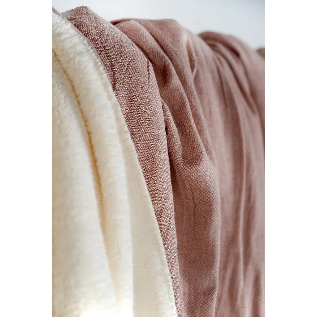 Devon Fair Trade Fleece-Lined Throw