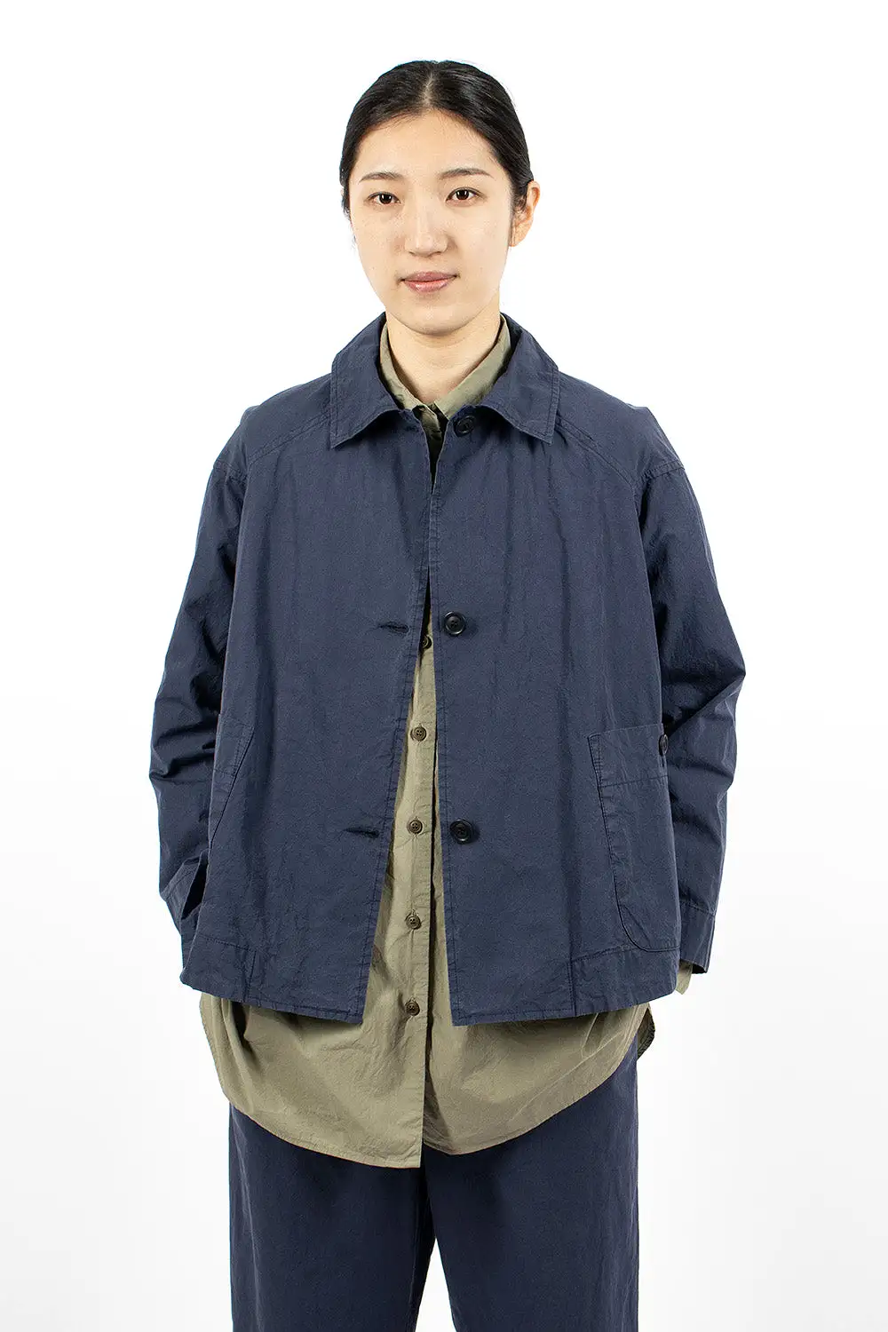 Dries Travail Jacket Steel