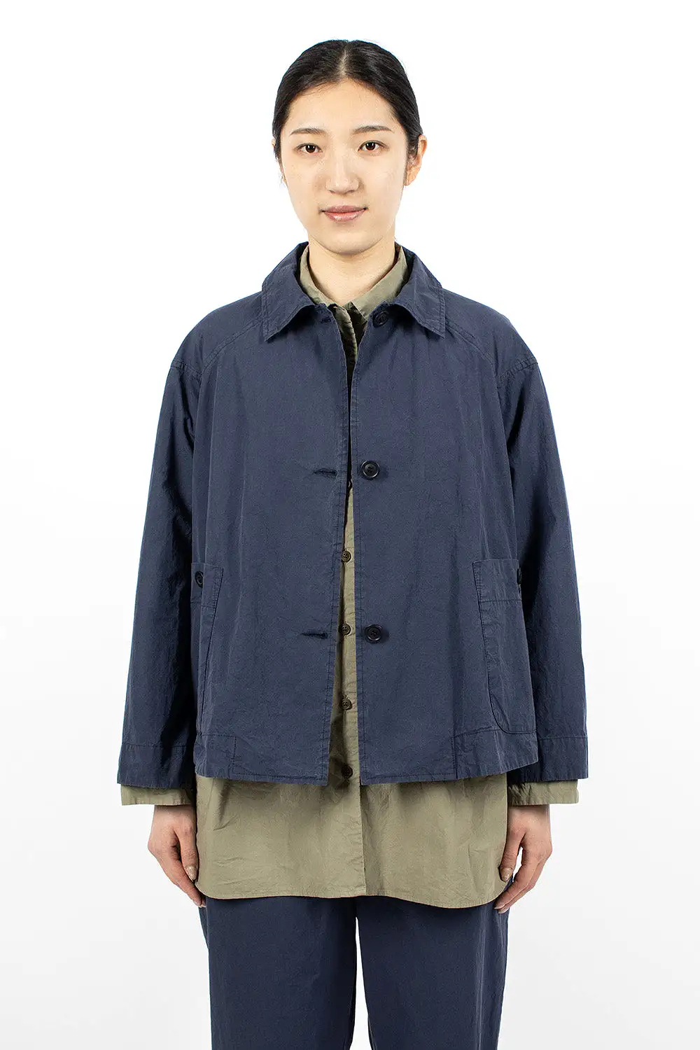 Dries Travail Jacket Steel