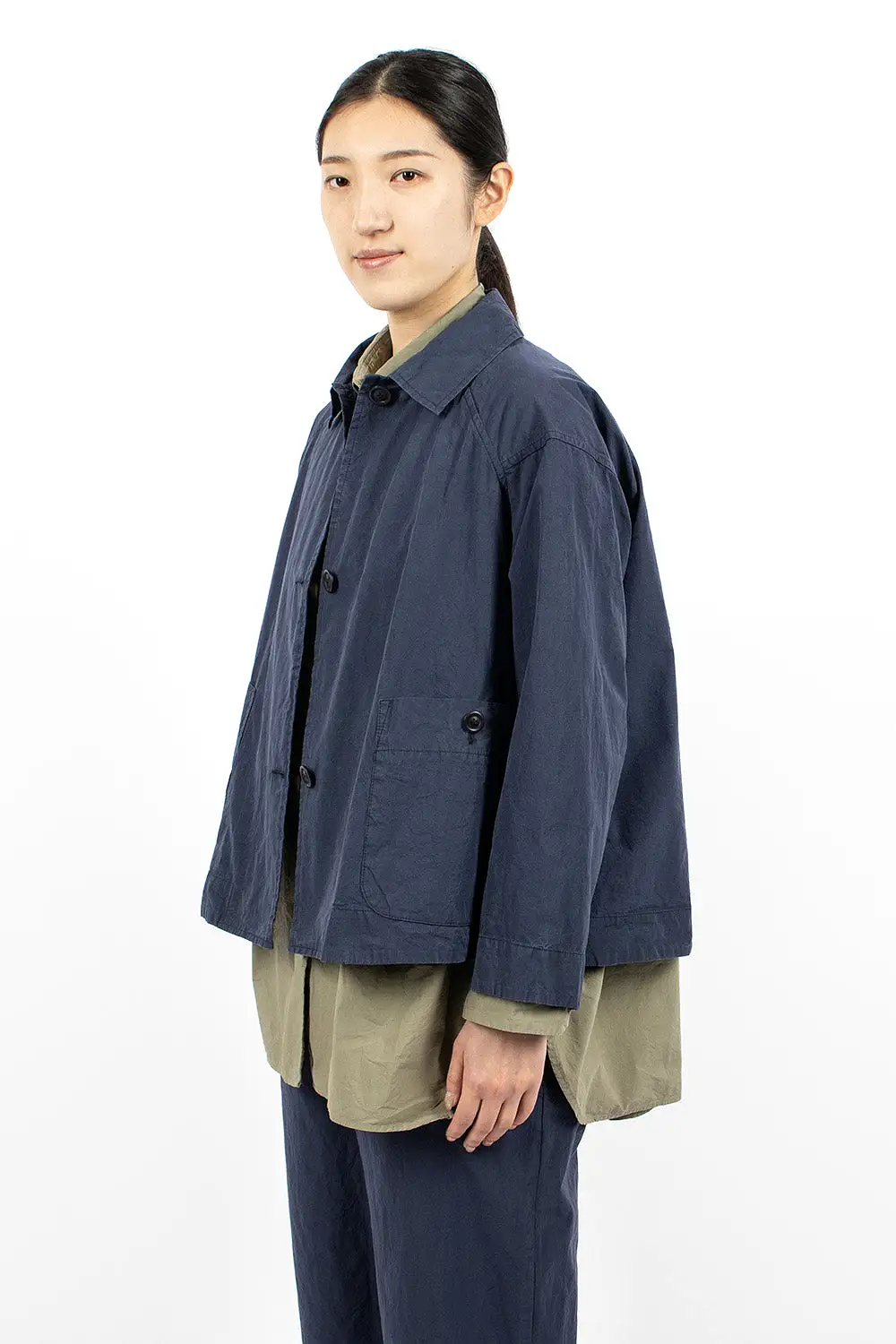 Dries Travail Jacket Steel