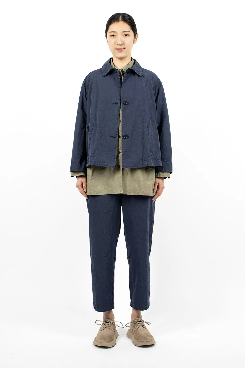 Dries Travail Jacket Steel