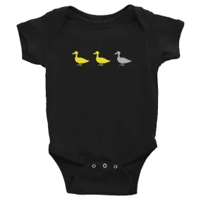 Duck Duck Grey Duck Baby Onesie