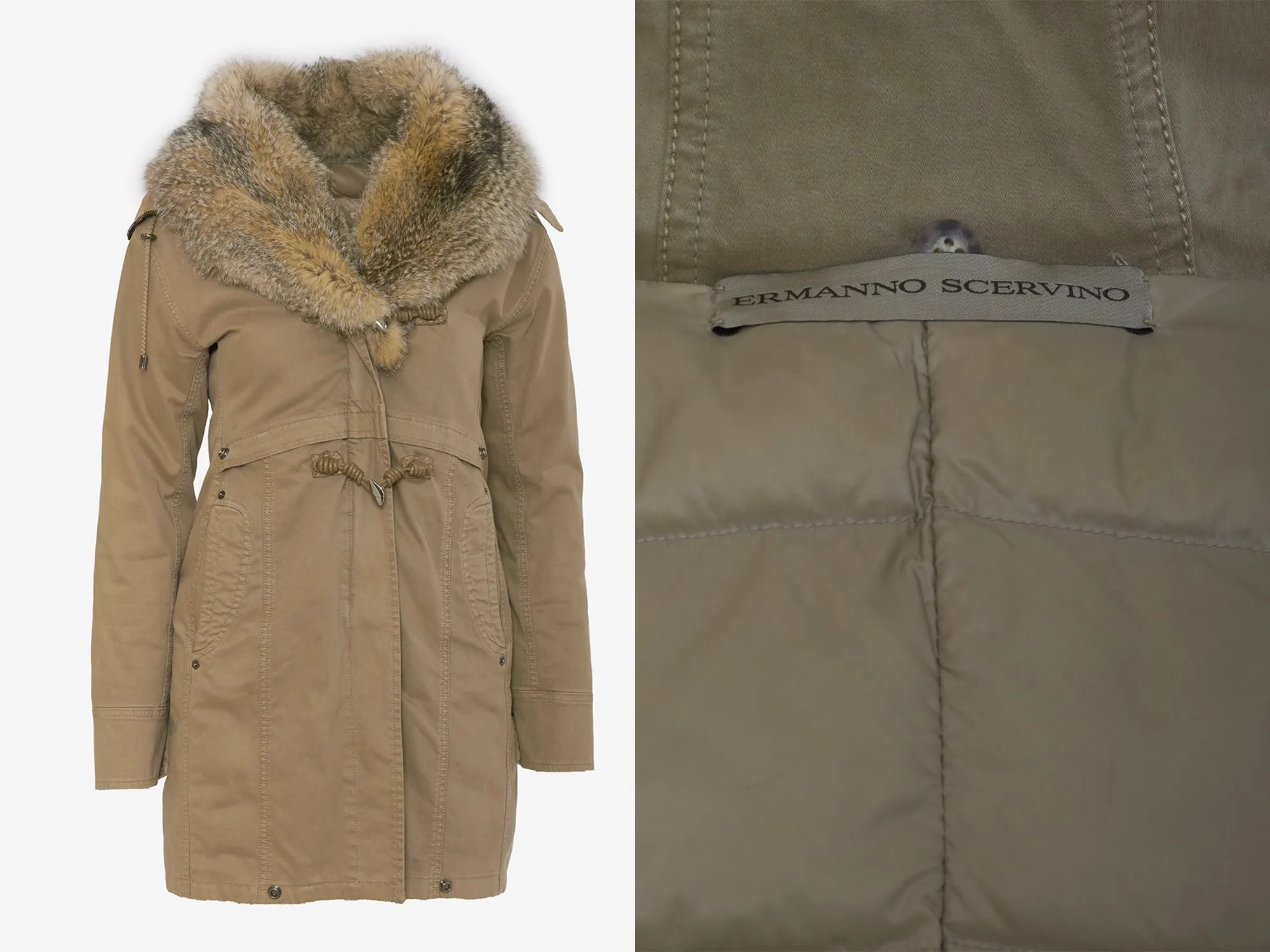 Ermanno Scervino Cotton Parka