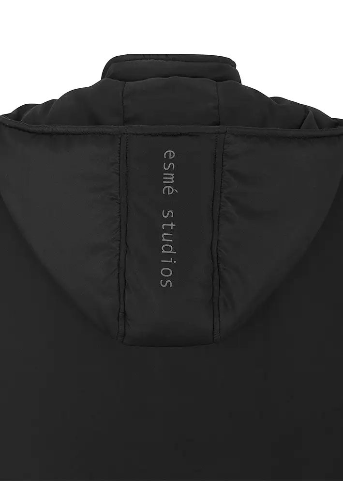 Esmé Studios Alexa Hood Vest - Black