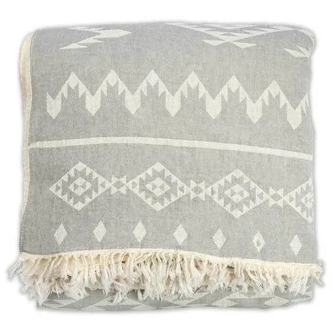 Fair Trade Fleece Lined Throw & Sadhana Blanket