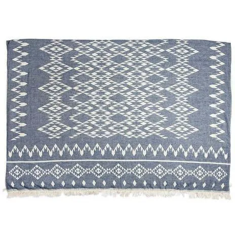 Fair Trade Fleece Lined Throw & Sadhana Blanket