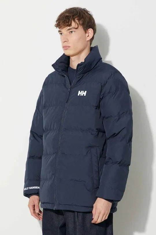 Helly Hansen reversible jacket YU 23 REVERSIBLE PUFFER men's navy blue color 54060