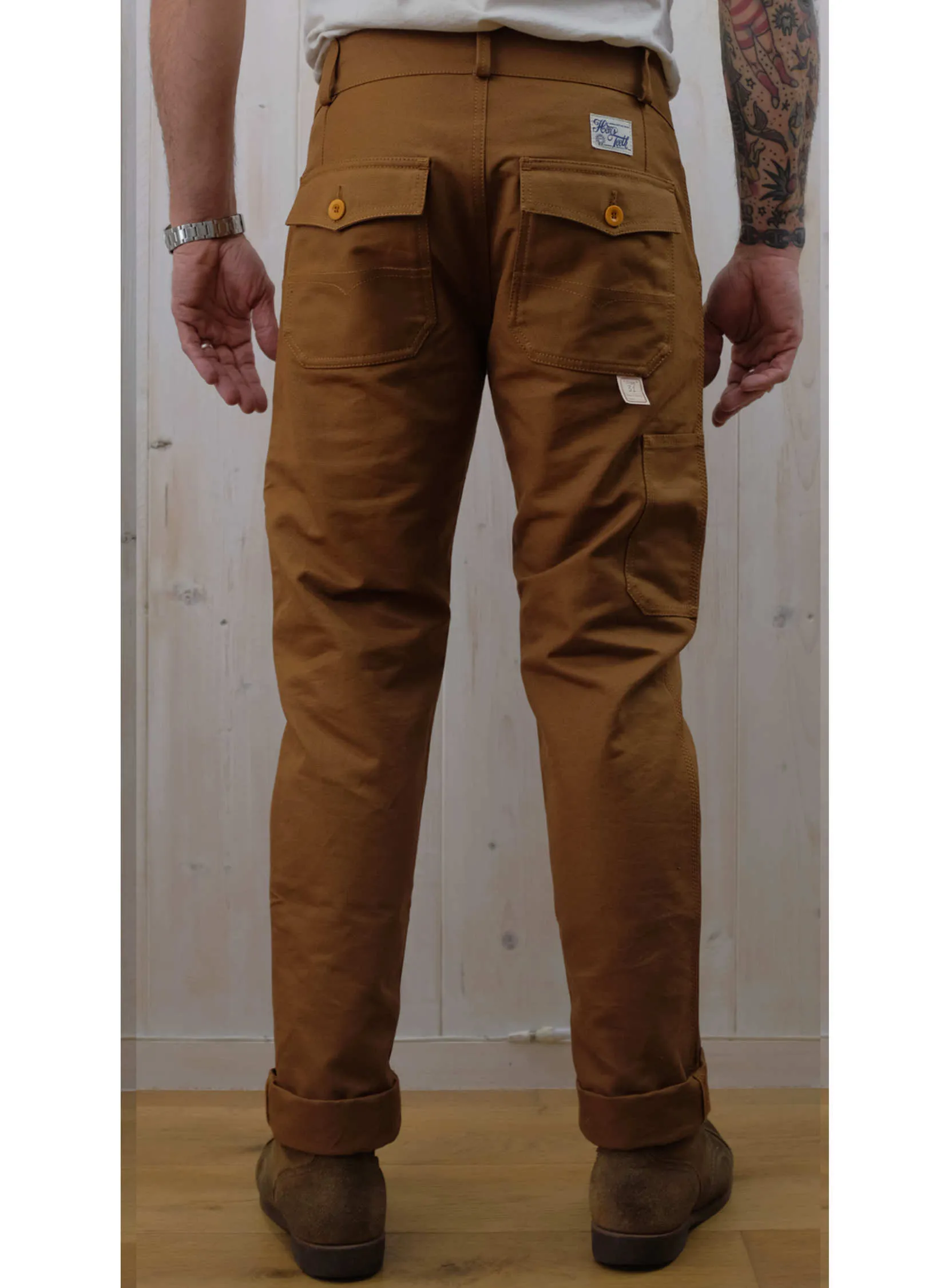 Hens Teeth Work Pant (Non Buckle) - Duck Canvas