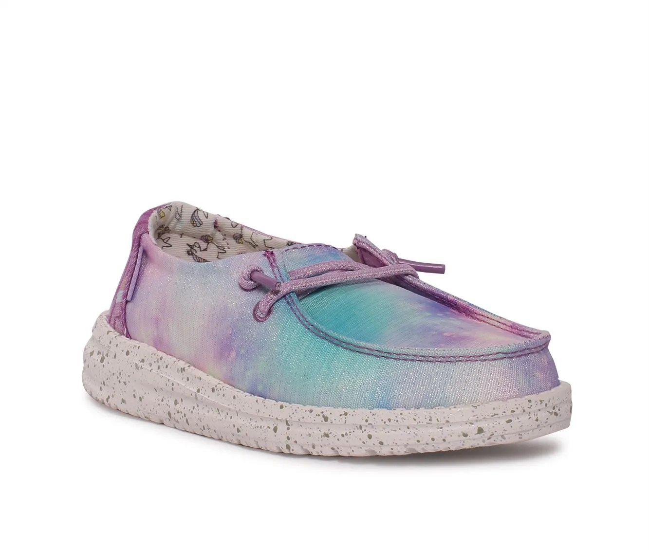 Hey Dude Wendy Youth Girls Slip On- Unicorn Dreamer