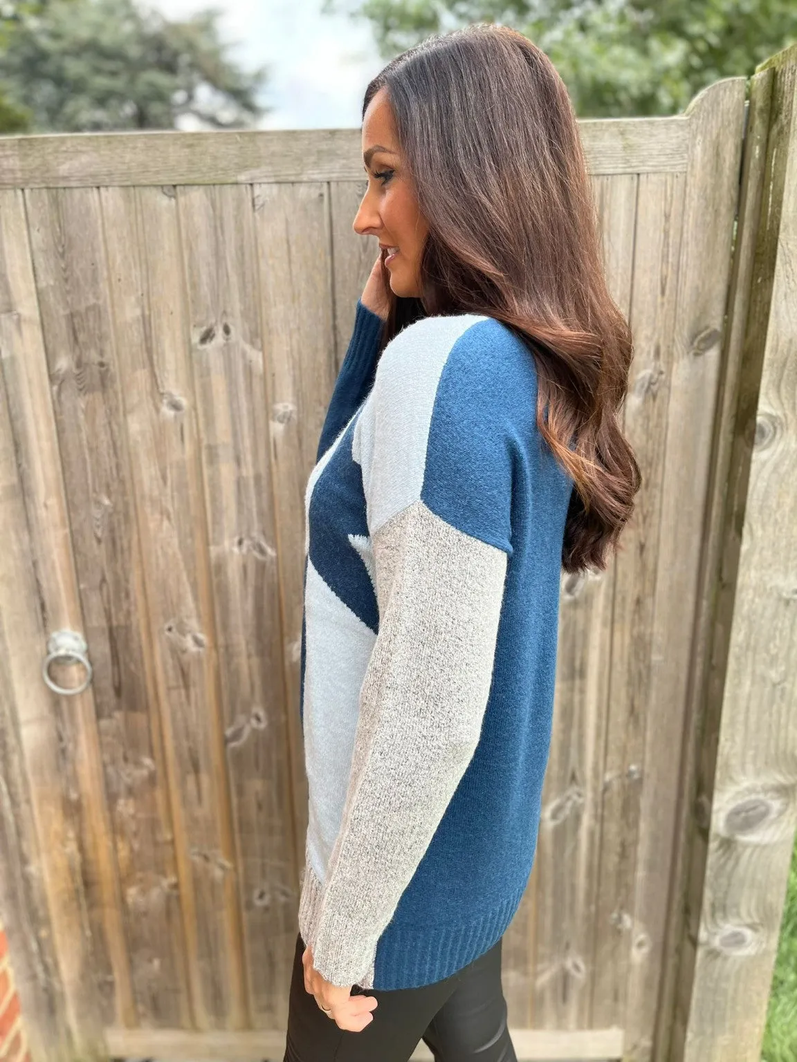 High Neck Star Jumper Cate