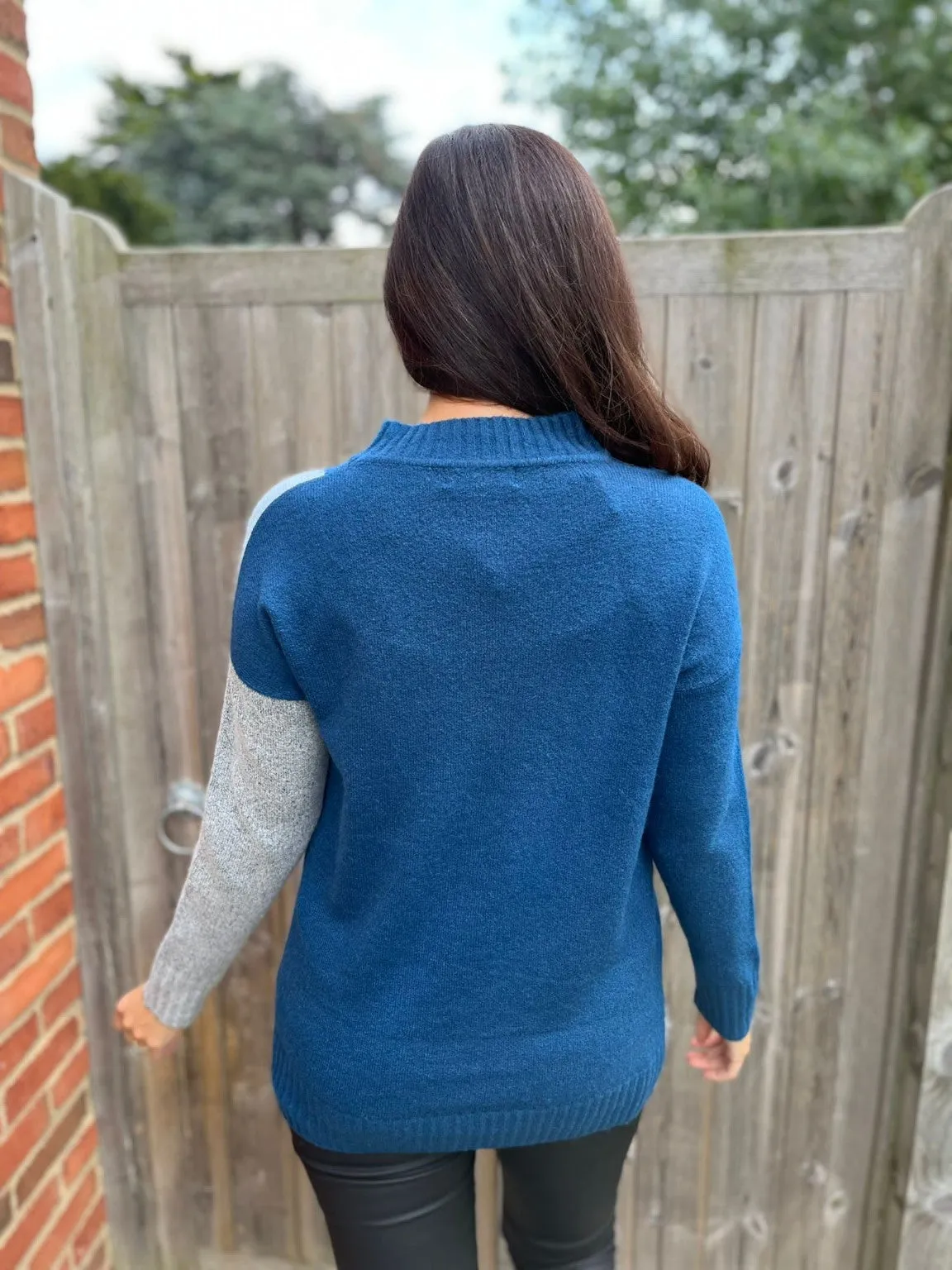 High Neck Star Jumper Cate