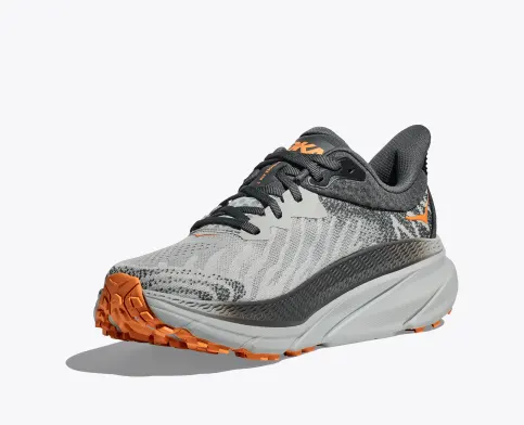 Hoka Men’s Challenger All Terrain Shoes-Harbor Mist/Castlerock