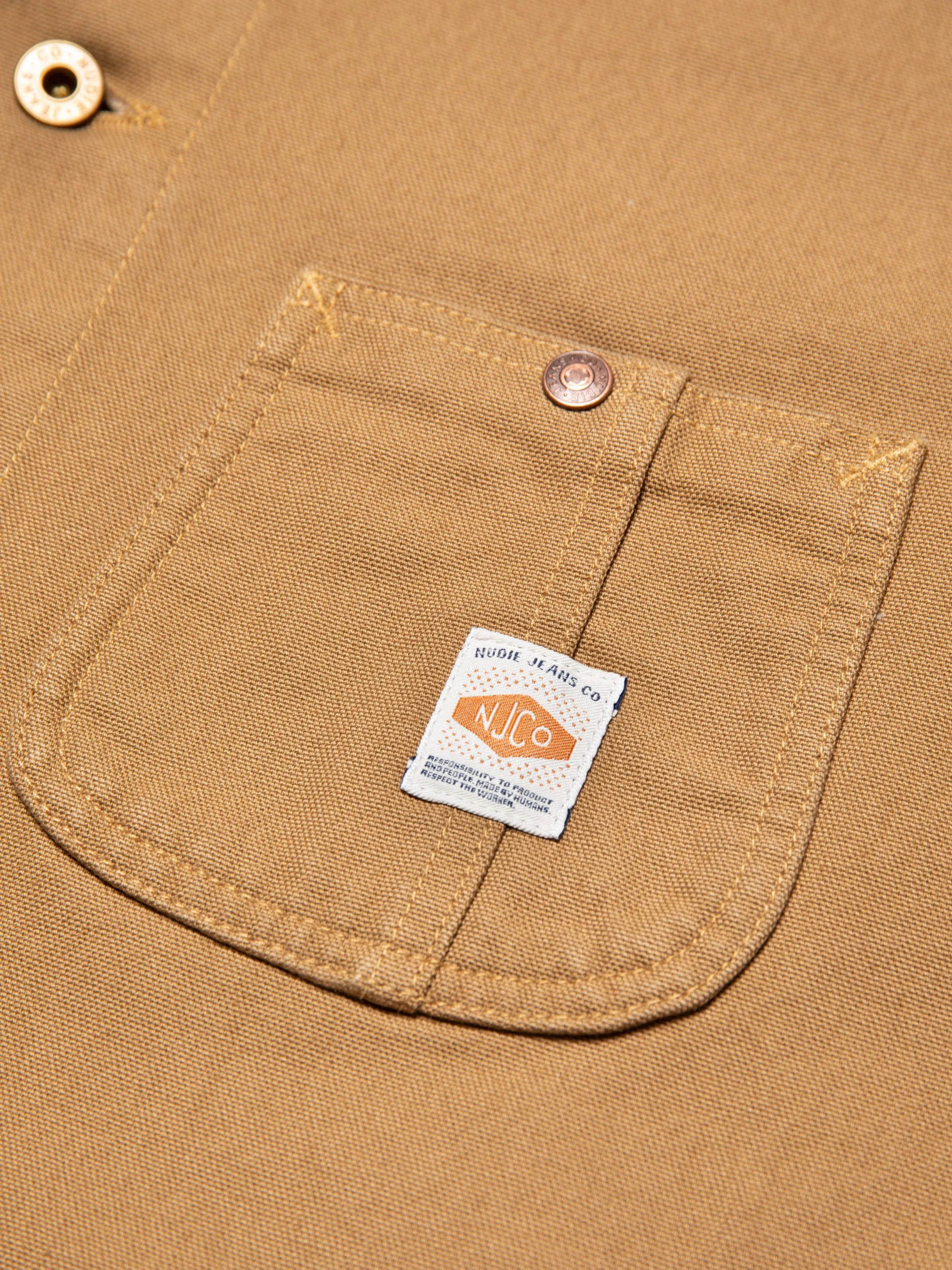 Howie Chore Jacket Canvas Tobacco