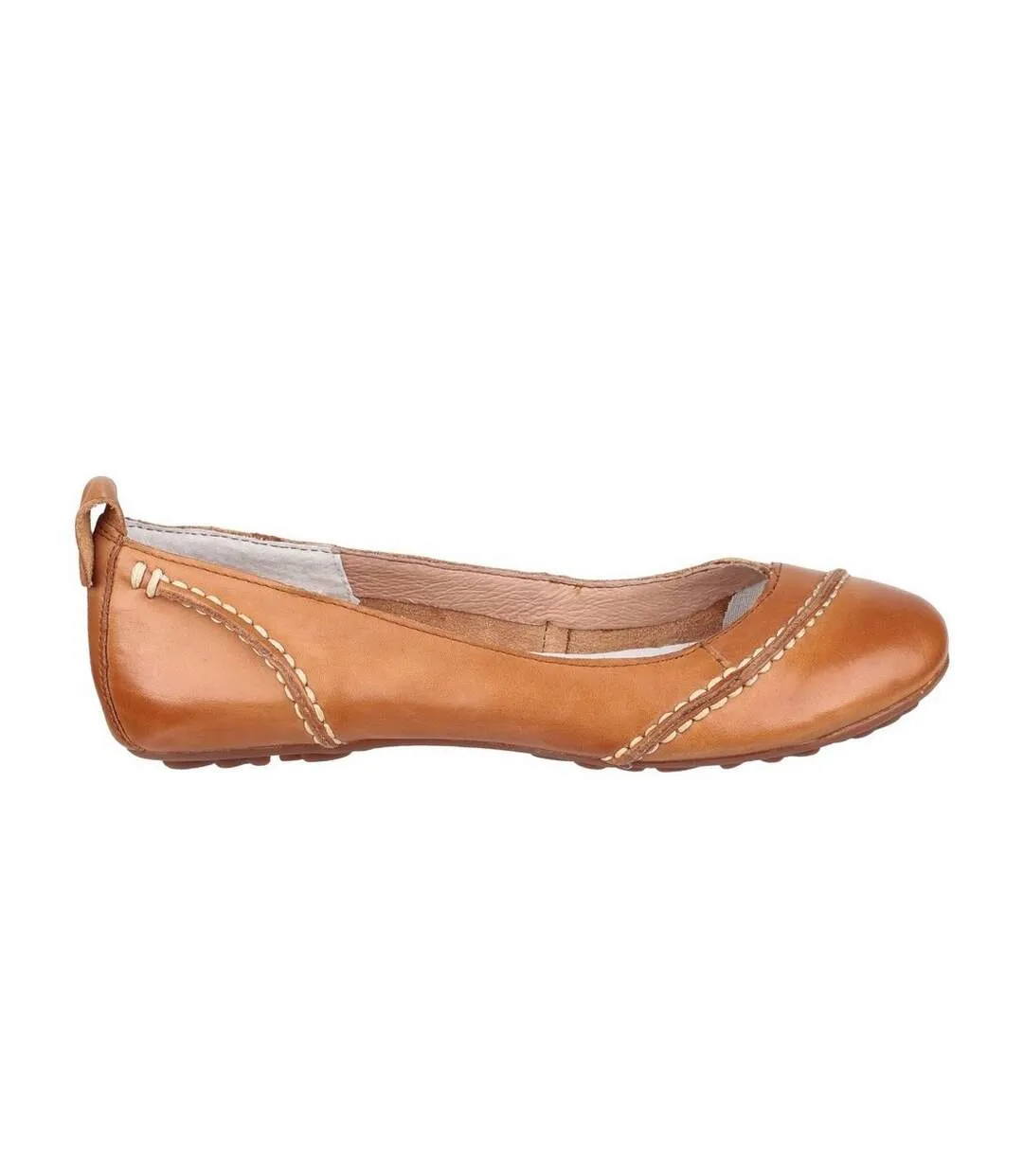 Hush Puppies Womens/Ladies Janessa Slip On Pumps (Tan) - UTFS3321