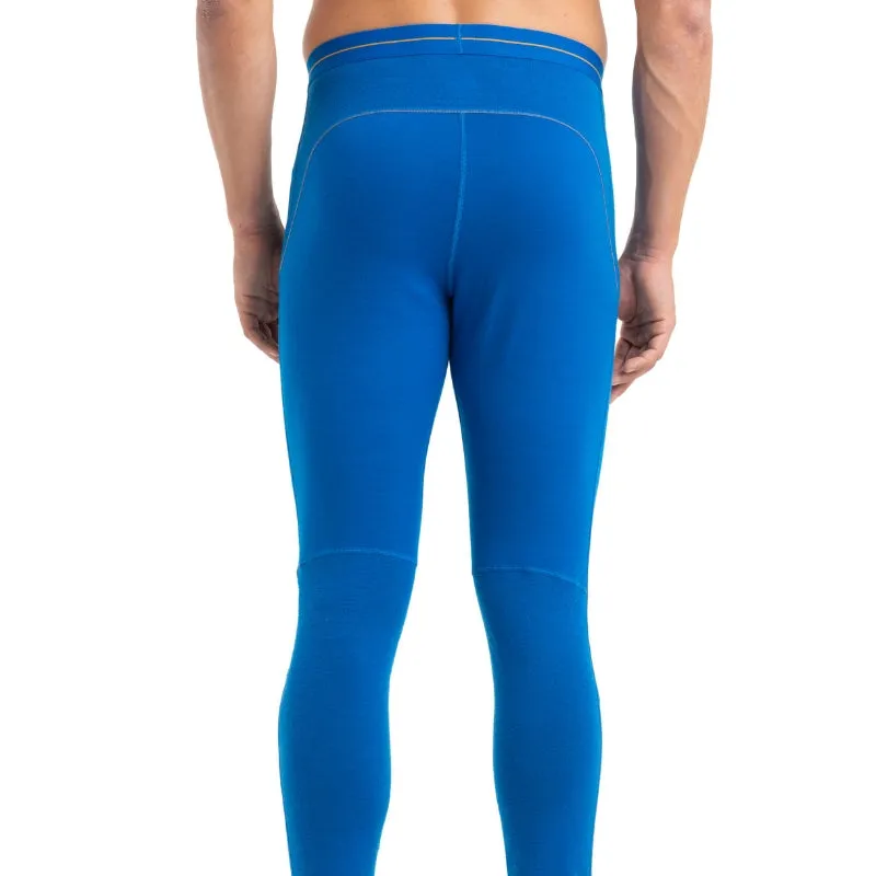 icebreaker Merino Base Layer Men's 200 Zoneknit Leggings Thermal Bottom - Lazurite