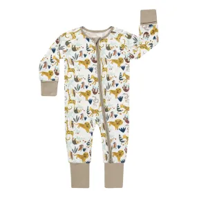 Jungle Friends Bamboo Convertible Romper PJ