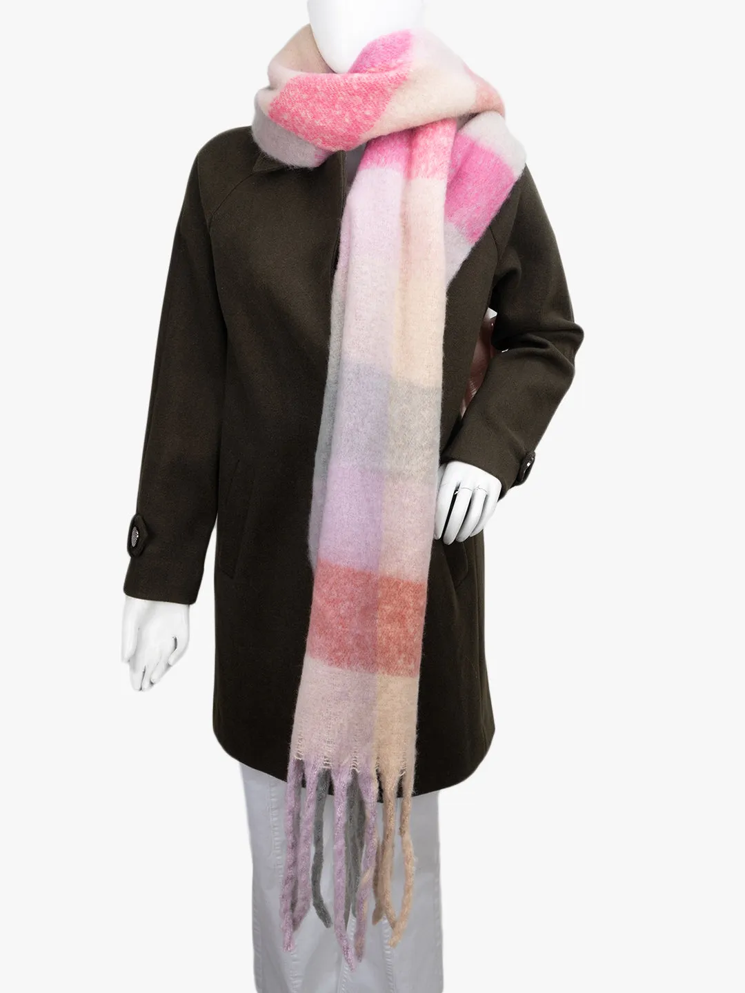 Knitted Woolen Warm Scarf