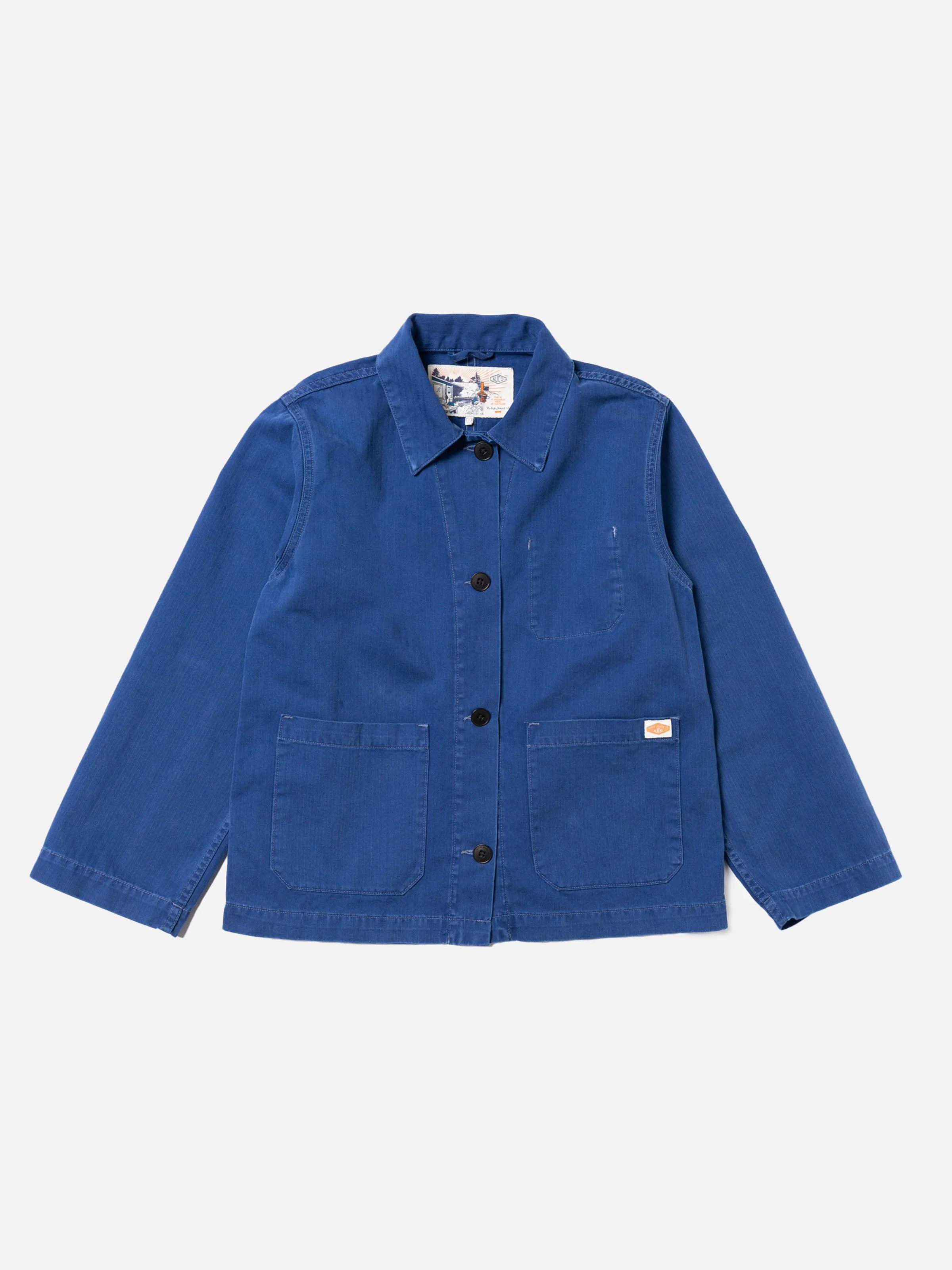 Lovis Herringbone Jacket Blue