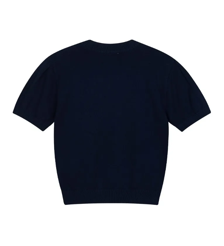 Marithe + Francois Girbaud  |[MARITHE]★W CLASSIC LOGO HALF KNIT