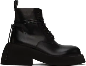 Marsèll Black Microne Ankle Boots