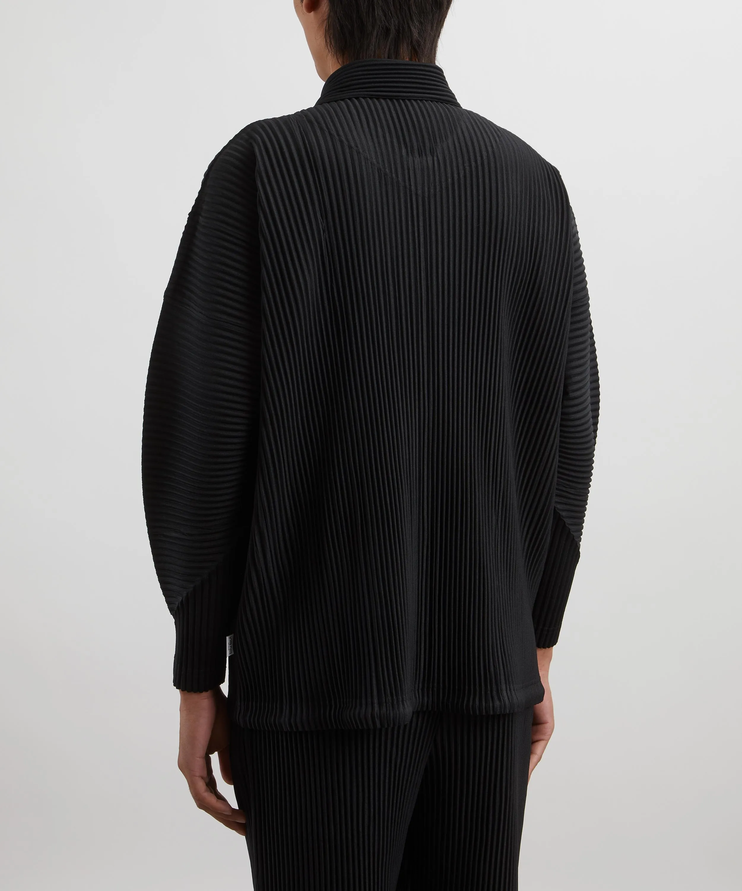 MC AUGUST Black Pleated Jacket