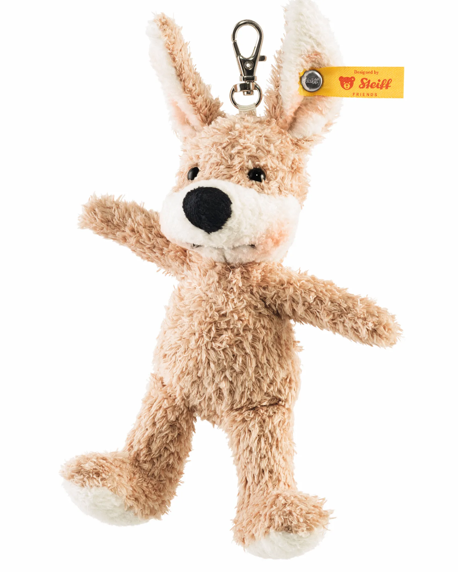 Mr Cupcake 13cm Steiff Miniature Plush Rabbit Key Ring