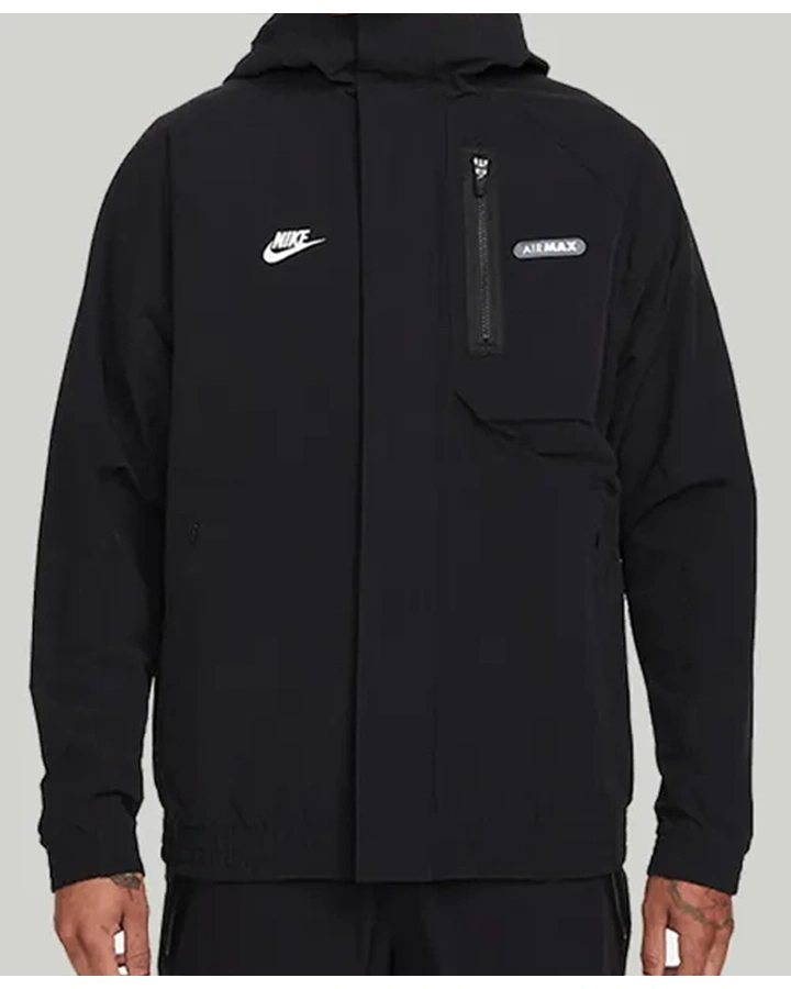 Nike Air Max Woven Black Jacket - William Jacket