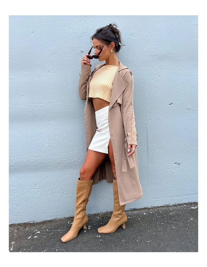 Octavia Boots in Camel