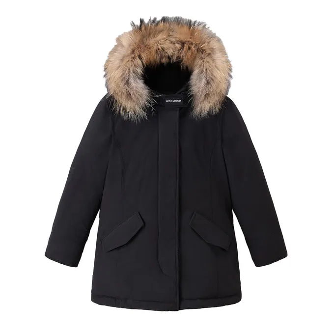 PARKA LUXURY ARTIC RACCOON Kid Black 