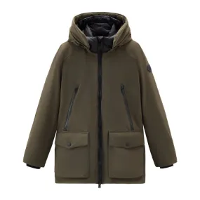 PARKA SOFTSHELL Man Dark Green 