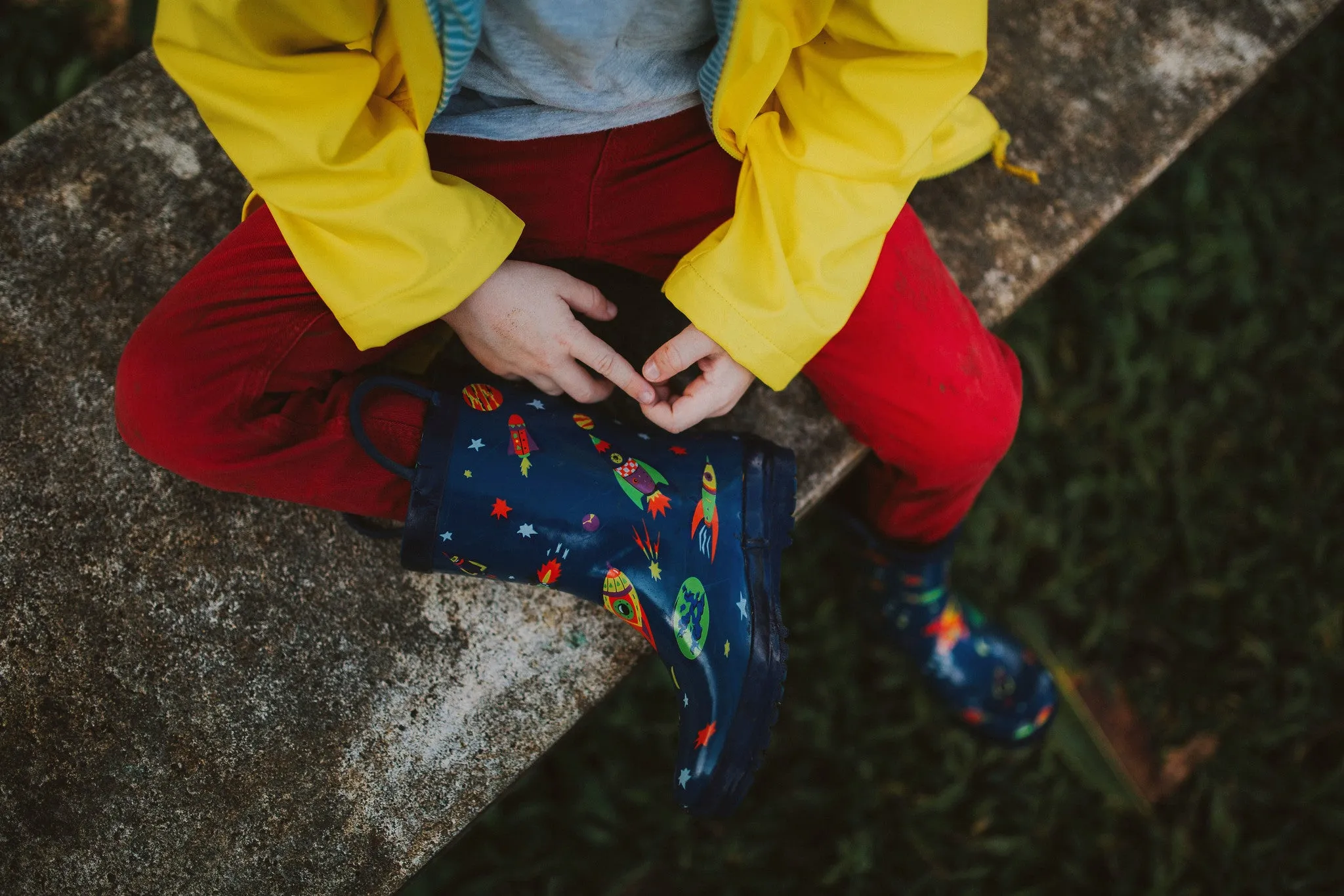 Pluie Pluie Boys RB - RK Rocket Rain Boots